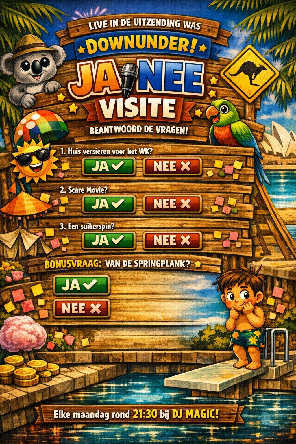 ja nee visite downunder